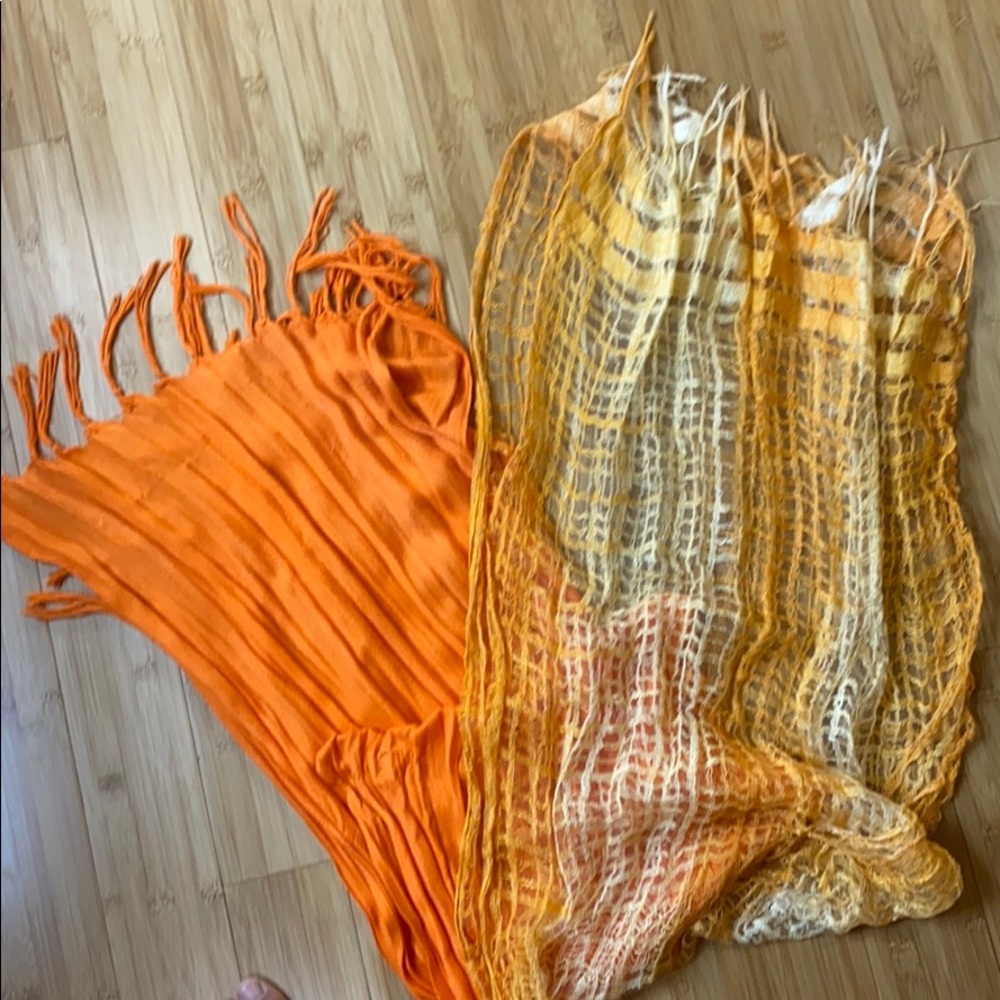 2 Scarfs for $5, Orange u glad u saw this deal!?
